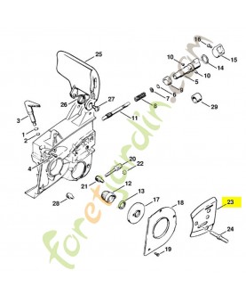 Tole laterale interieure