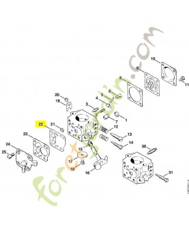 Membrane de pompe 1113-121-4800