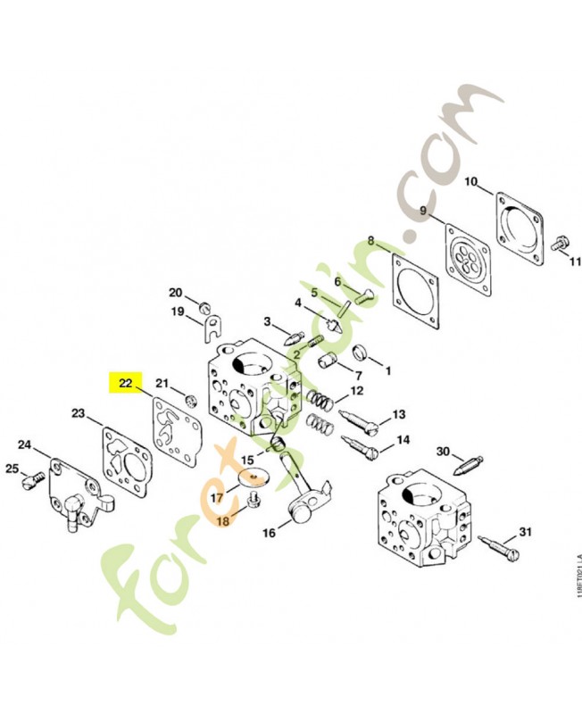Membrane de pompe 1113-121-4800
