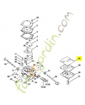 Membrane de pompe 1117-121-4800