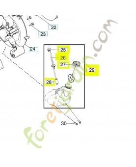 Réservoir d'essence complet
