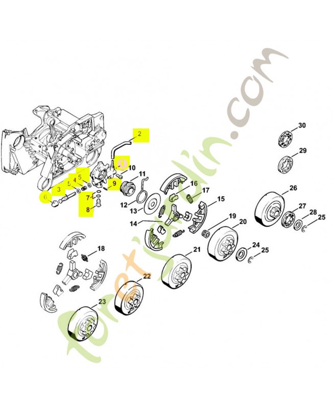 Pompe a huile (course 0,9mm)