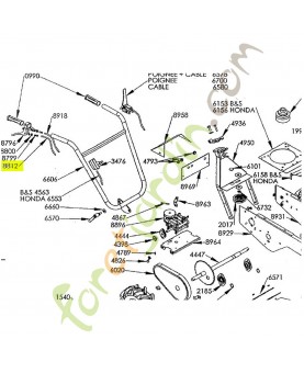 Courroie référence K308010004