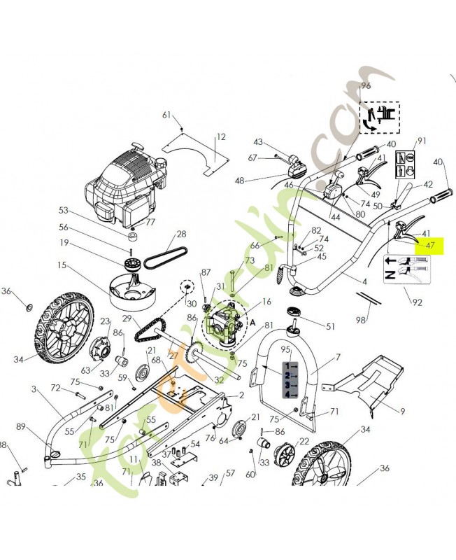 Câble référence K308010023 Câble référence K308010023