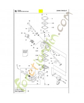 Carburateur  kit 555/cs2258