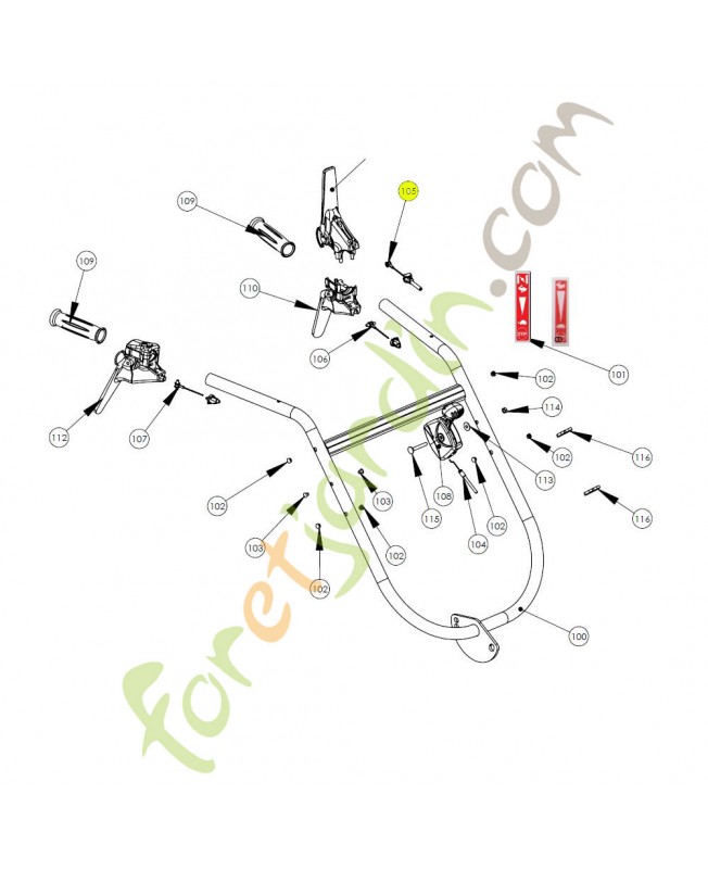 Câble référence K308020037 Câble référence K308020037