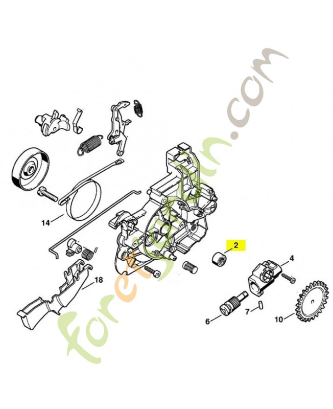 Douille aiguilles 8x12x10