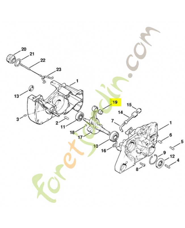 Cage a aiguilles 12x16x13