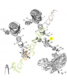 Cage a aiguilles 10x14x13,5