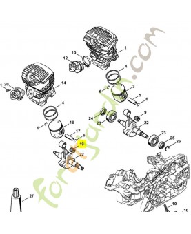 Roulement Stihl ref. 9512-003-2330