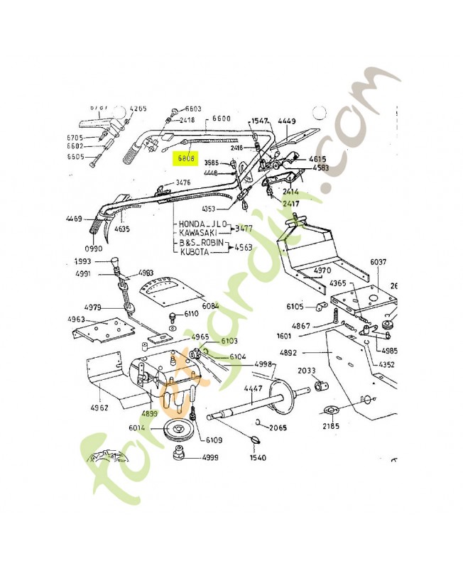 Câble référence K308020006