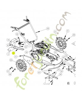 Courroie référence K306030014 (Z 27)