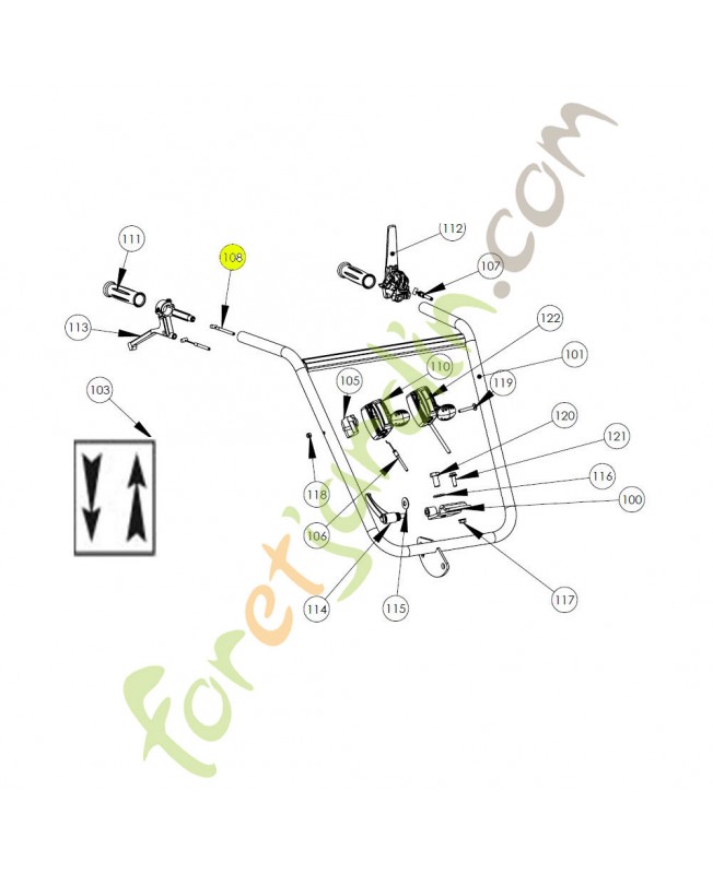 Câble référence K308010013