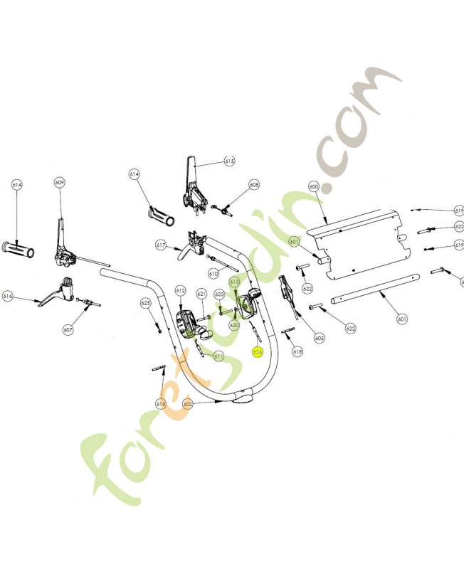 Câble référence K308040026 Câble référence K308040026