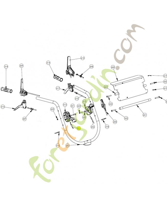 Câble référence K308010034 Câble référence K308010034
