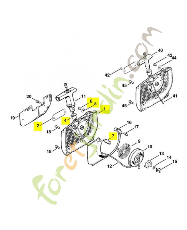 Carter du ventilateur