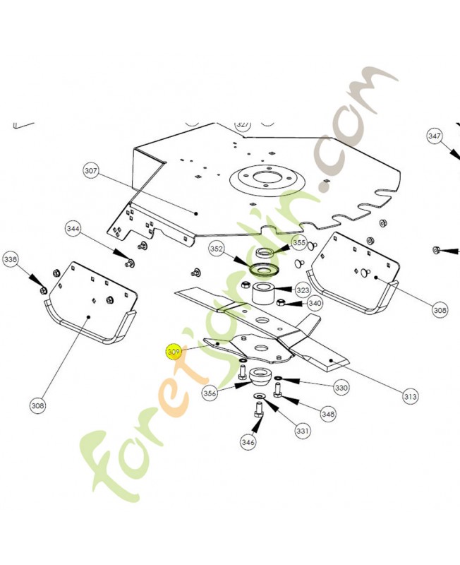 Éjecteur référence KH02041601