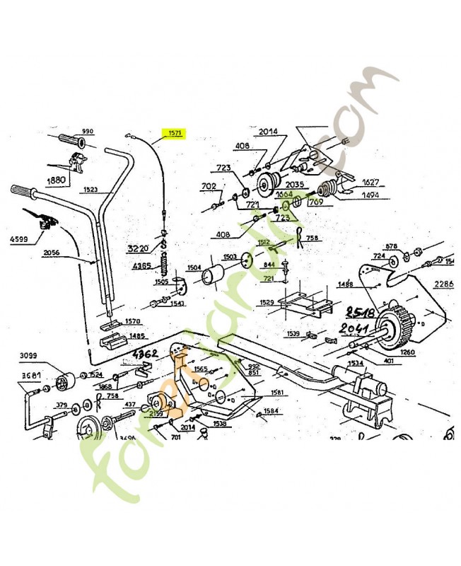 Câble référence K308010008