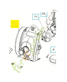 Carter d'embrayage complet
