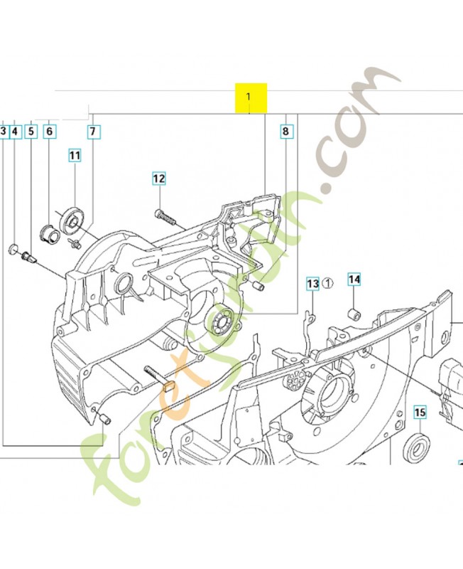 Carter moteur complet