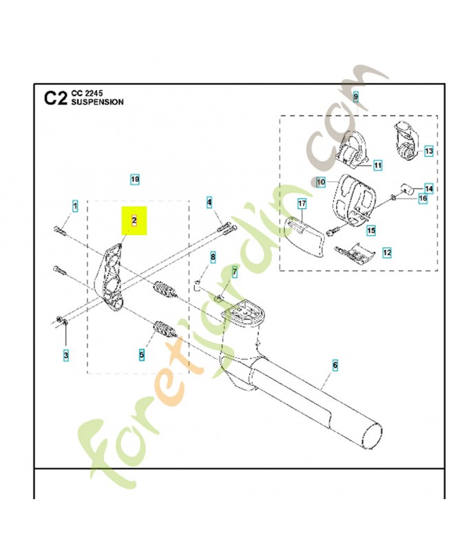 Support  antivibration
