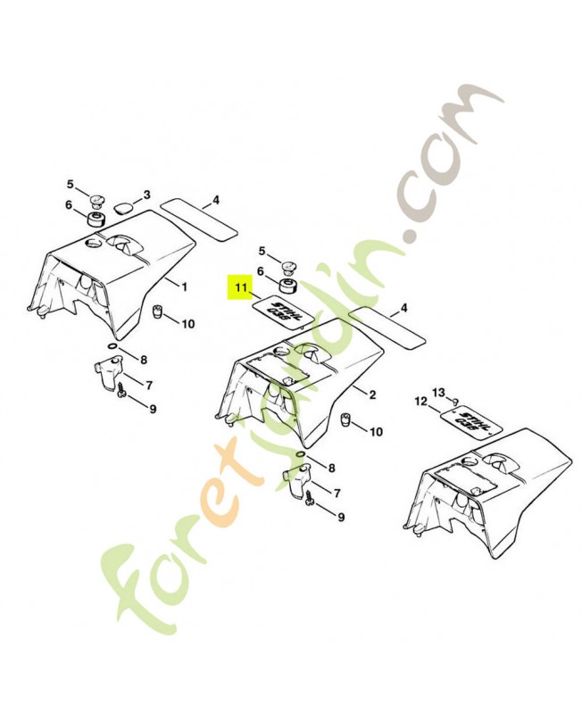 Plaque matricule référence 1125-967-1508