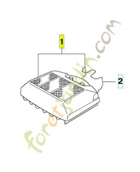Filtre à air husqvarna ref. 575269102 Remplace référence 503814502