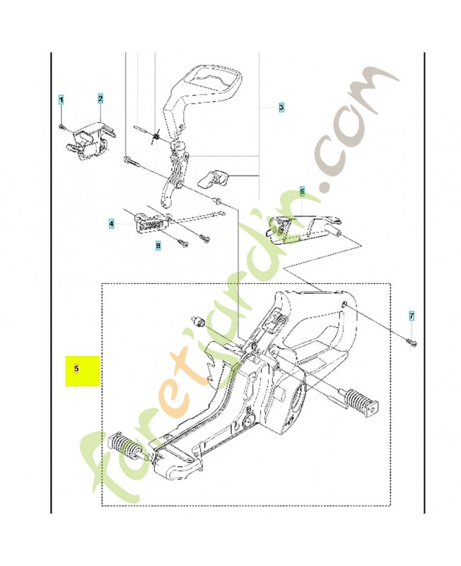 Réservoir de carburant complet