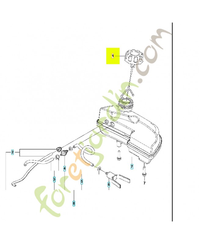 Bouchon de réservoir
