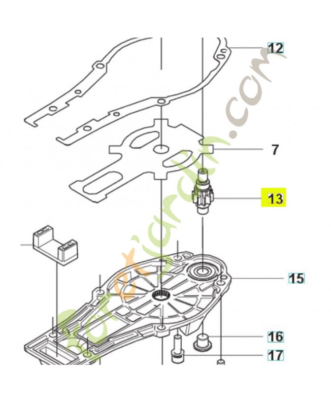 Engrenage référence 590536601