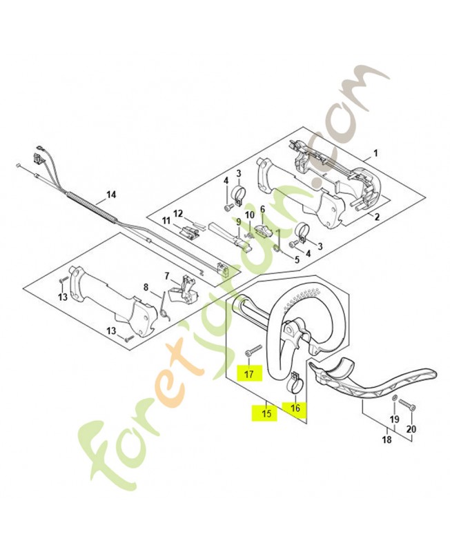 Poignée circulaire 4144-790-3402 Poignée circulaire 4144-790-3402