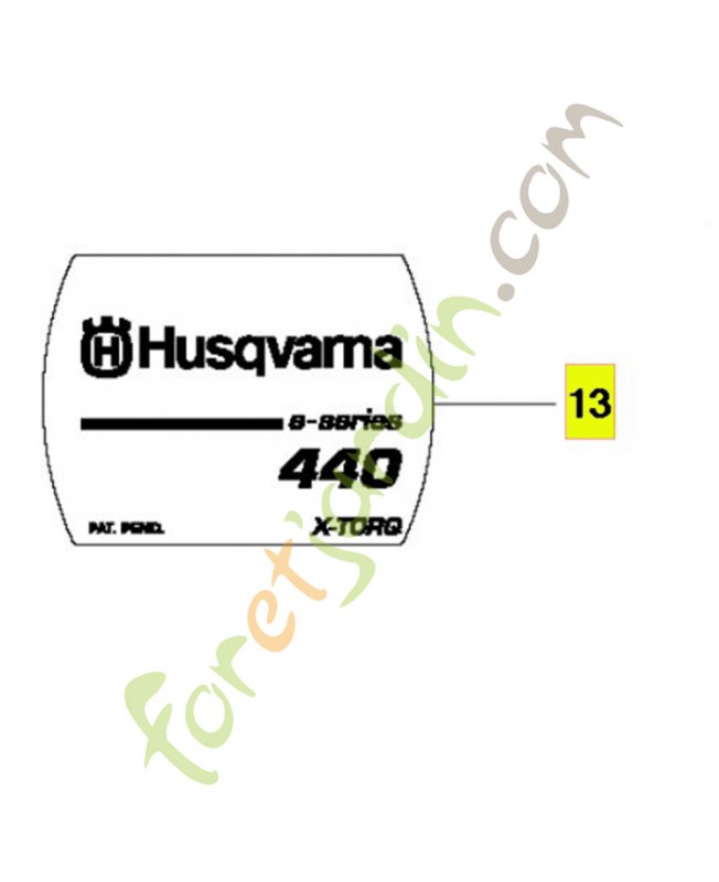 Autocollant référence 544463601