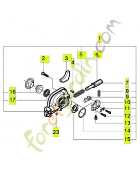 Pompe à huile référence 501897071