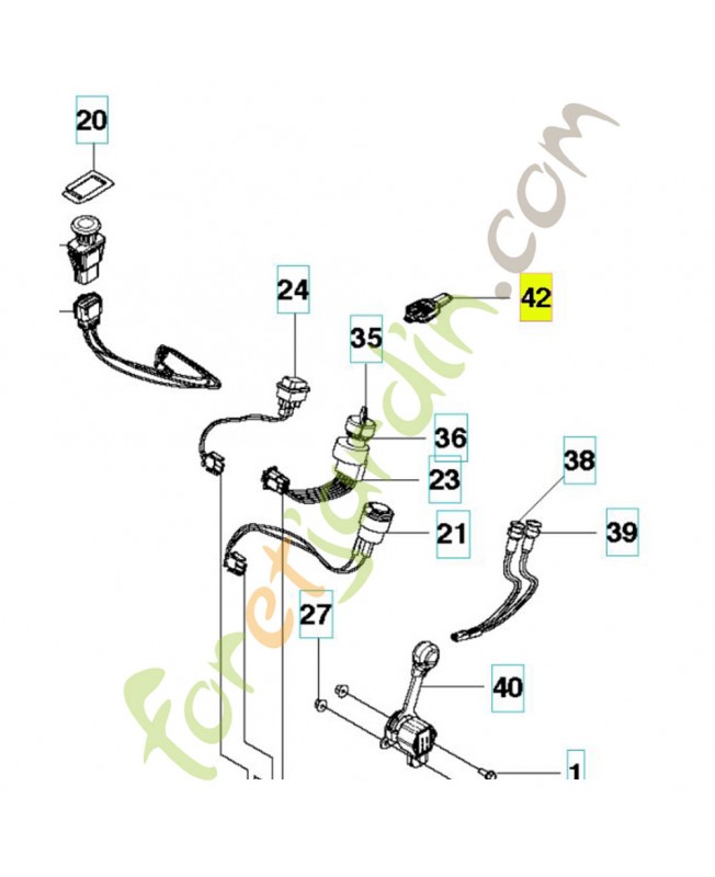 Levier référence 586379401