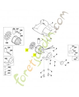 Moteur électrique référence 6290-600-0211
