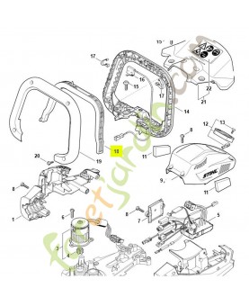 Levier de commande référence4869-798-1600