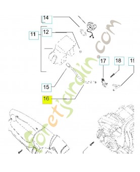 Tuyau d'huile référence 538243456