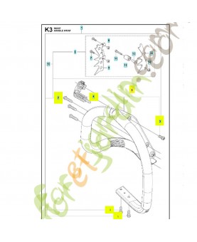 Poignée avant compléte