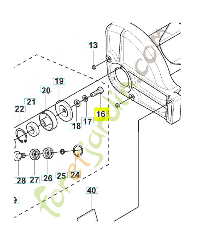 Boulon husqvarna