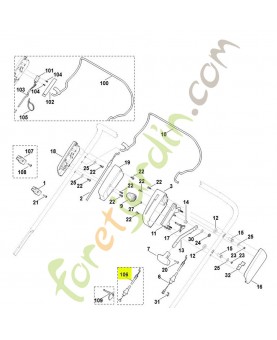 Câble de commande référence 6290-700-7500