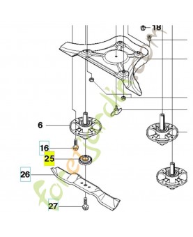 Support de lame référence 544064901