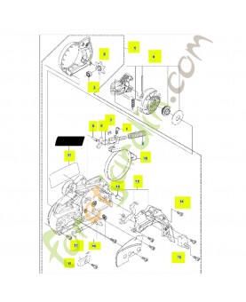 Carter d'embrayage complet...