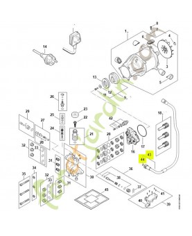 Flexible haute pression référence RE01-670-0801