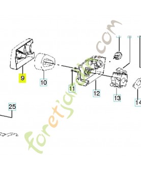 Couvercle référence 530054935