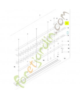 Glissière référence 527883501