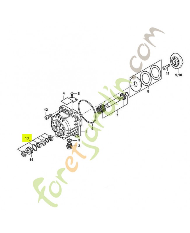 Jeu de joints référence 4788-007-1001