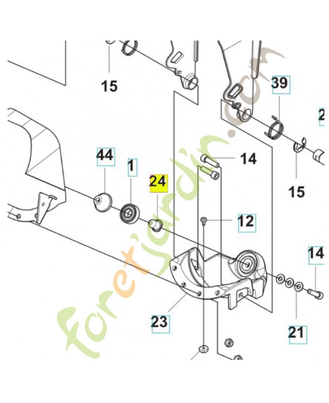Douille référence 588973101