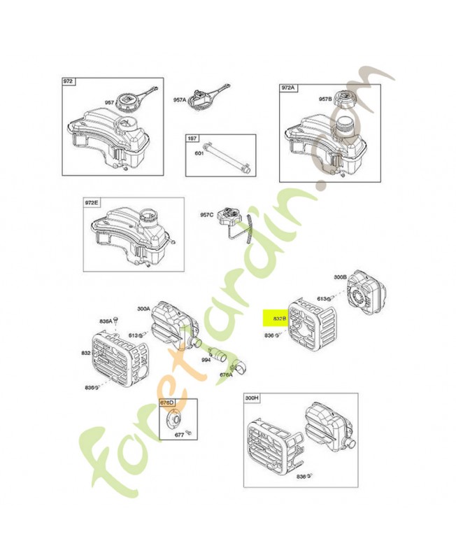 592709 protection de silencieux référence 0003-000-2962