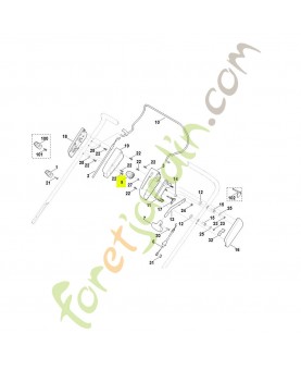 Molette de serrage référence 6290-708-4300