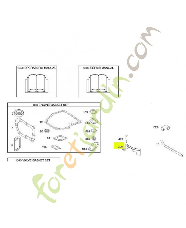 691912 Lame régulateur